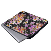 Nahtlose Blumenmuster. Bouquet wild lebender Blume Laptopschutzhülle (Vorne Knopf)