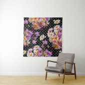 Nahtlose Blumenmuster. Bouquet wild lebender Blume Wandteppich (Beispiel)