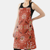 Nahtlose Blumenmuster Folk farbige Blume und Schürze (InSitu)