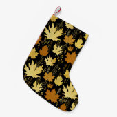 Nahtlose Blumenmuster Kleiner Weihnachtsstrumpf (Vorderansicht (hängend))