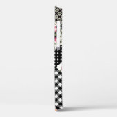 nahtlose Blumenmuster mit geometrischer Struktur Case-Mate iPhone Hülle (Rückseite / Links)