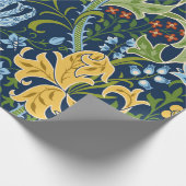 Nahtlose Blumenmuster mit großen Blume, Lilien und Geschenkpapier (Ecke)