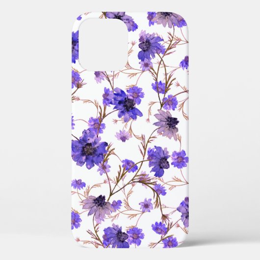 Nahtlose Blumenmuster mit markierten Blume Case-Mate iPhone Hülle (Rückseite)