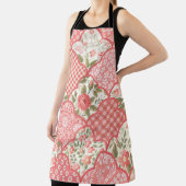 Nahtlose Blumenmuster mit Rose in PA Schürze (InSitu)