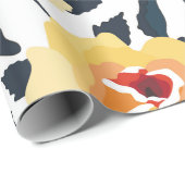 Nahtlose Blumenmuster mit Rose. nahtlos texti Geschenkpapier (Rolleneckpunkt)