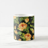 Nahtlose Blumenmuster mit schönen Rose Kaffeetasse (Mittel)