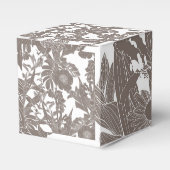 Nahtlose Blumenmuster mit tropischen Blume Geschenkschachtel (Vorderseite)