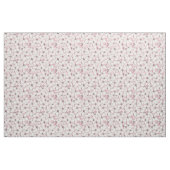 Nahtlose Blumenmuster mit weißen Blume 10 Stoff (Fat Quarter (45,7 x 55,9 cm))