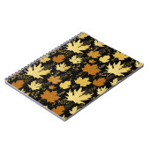 Nahtlose Blumenmuster Notizblock (Linke Seite)