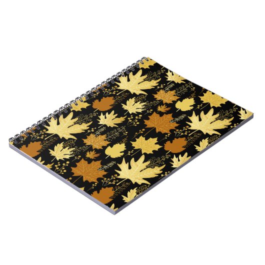 Nahtlose Blumenmuster Notizblock (Linke Seite)