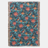 Nahtlose Blumenmuster-Papiermuster Decke (Vorderseite Vertikal)