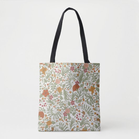 Nahtlose Blumenmuster. Tasche (Vorderseite)