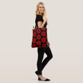 Nahtlose Blumenmuster Tosack Tasche (Am Model)