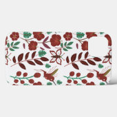 Nahtlose Blumenmuster, Vögel und Schmetterlinge Case-Mate iPhone Hülle (Rückseite (Horizontal))
