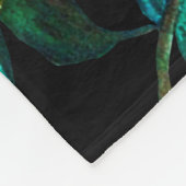 Nahtlose Blumenmuster. Weiße und rosa Lilie auf ei Fleecedecke (Ecke)