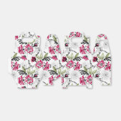 Nahtlose, blumenrosa Blume Blätter Aquarellmatte Geschenkschachtel (Ungefaltet)