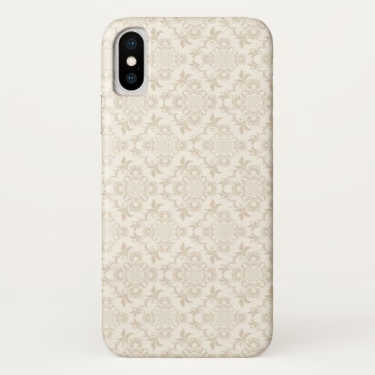 Nahtlose Blütendekoration Case-Mate iPhone Hülle (Rückseite)