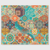 Nahtlose bunte Fliesen mit dem Islam, Arabi Geschenkpapier (Flach)