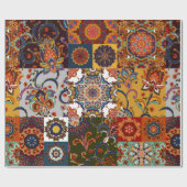 Nahtlose bunte Fliesen mit dem Islam, Arabi Geschenkpapier (Flach)