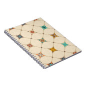 Nahtlose bunte Fliesen mit dem Islam, Arabi Notizblock (Rechte Seite)