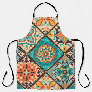 Nahtlose bunte Fliesen mit dem Islam, Arabi Schürze