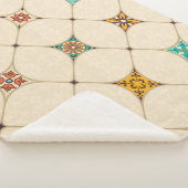 Nahtlose bunte Fliesen mit dem Islam, Arabi Sherpadecke (3/4)