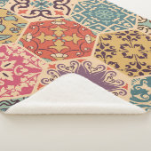 Nahtlose bunte Fliesen mit dem Islam, Arabi Sherpadecke (3/4)