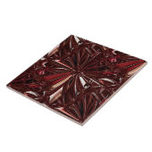 Nahtlose Burgund dekorative Keramik Tile Fliese (Seite)