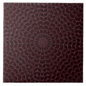 Nahtlose Burgundy Keramik Tile Fliese (Vorderseite)