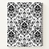 Nahtlose Damask Notizblock (Rückseite)