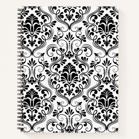 Nahtlose Damask Notizblock (Vorderseite)
