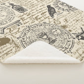 Nahtlose Darstellung eines Alchimie-Themas in Vin Sherpadecke (3/4)