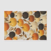 Nahtlose Design Pumpkin Fall Decoupage Seidenpapier (Vorderseite)