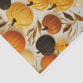 Nahtlose Design Pumpkin Fall Decoupage Seidenpapier (Ausschnitt)