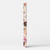 Nahtlose doodle Tortenmuster. Handgezob Case-Mate iPhone Hülle (Rückseite / Rechts)