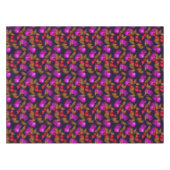 Nahtlose dunkle Pflaumenfrüchte lila Beeren Kirsch Tischdecke (Vorderseite (Horizontal))