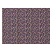 Nahtlose dunkle Pflaumenfrüchte lila Beeren Kirsch Tischdecke (Vorderseite (Horizontal))