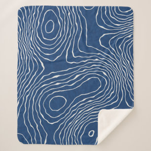 Nahtlose Erdlinie topographische Karte Bio Patter Sherpadecke