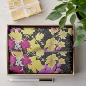 Nahtlose Ernte Traubenrosa Rosen Blume Florenz c Seidenpapier (Geschenk)