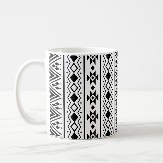 Nahtlose Ethnic Muster Design vintageabstract, am Kaffeetasse (Links)