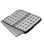 Nahtlose Ethnic Muster Design vintageabstract, am Laptopschutzhülle (Vorne Knopf)