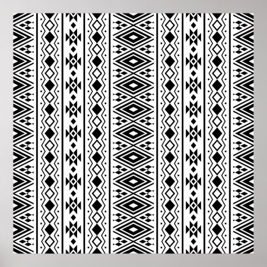 Nahtlose Ethnic Muster Design vintageabstract, am Poster (Vorne)