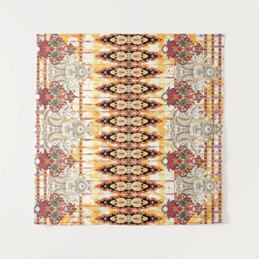 Nahtlose ethnische Schleimhäute Wandteppich (Vorderseite (Horizontal))