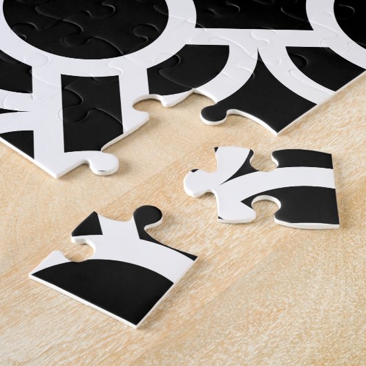 Nahtlose Farbe des weißen Musters, Untergrundfarbe Puzzle (Seite)