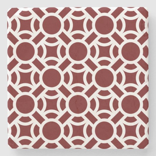 Nahtlose Farbe des weißen Musters, Untergrundfarbe Steinuntersetzer (Vorderseite)