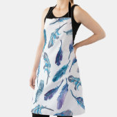 Nahtlose Federmuster Schürze (InSitu)