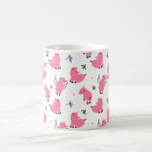 Nahtlose Ferkelfliege Kaffeetasse (Mittel)