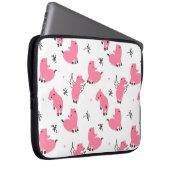 Nahtlose Ferkelfliege Laptopschutzhülle (Vorne Rechts)