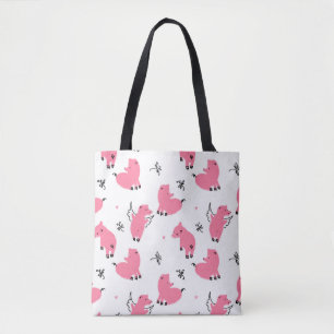 Nahtlose Ferkelfliege Tasche