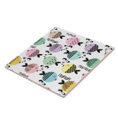 Nahtlose Fische abstrakte Skandinavien Fliese (Seite)